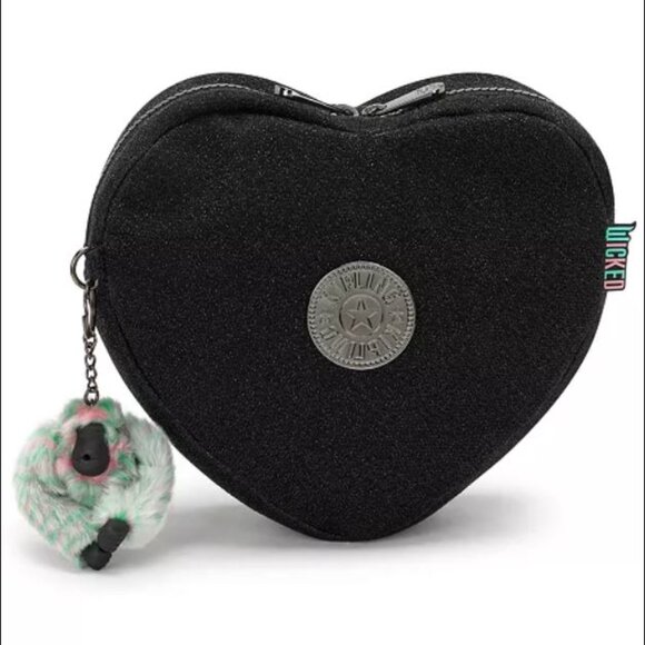 NWT - Kipling Wicked Heart Glitter Convertible Backpack Crossbody - Picture 6 of 8